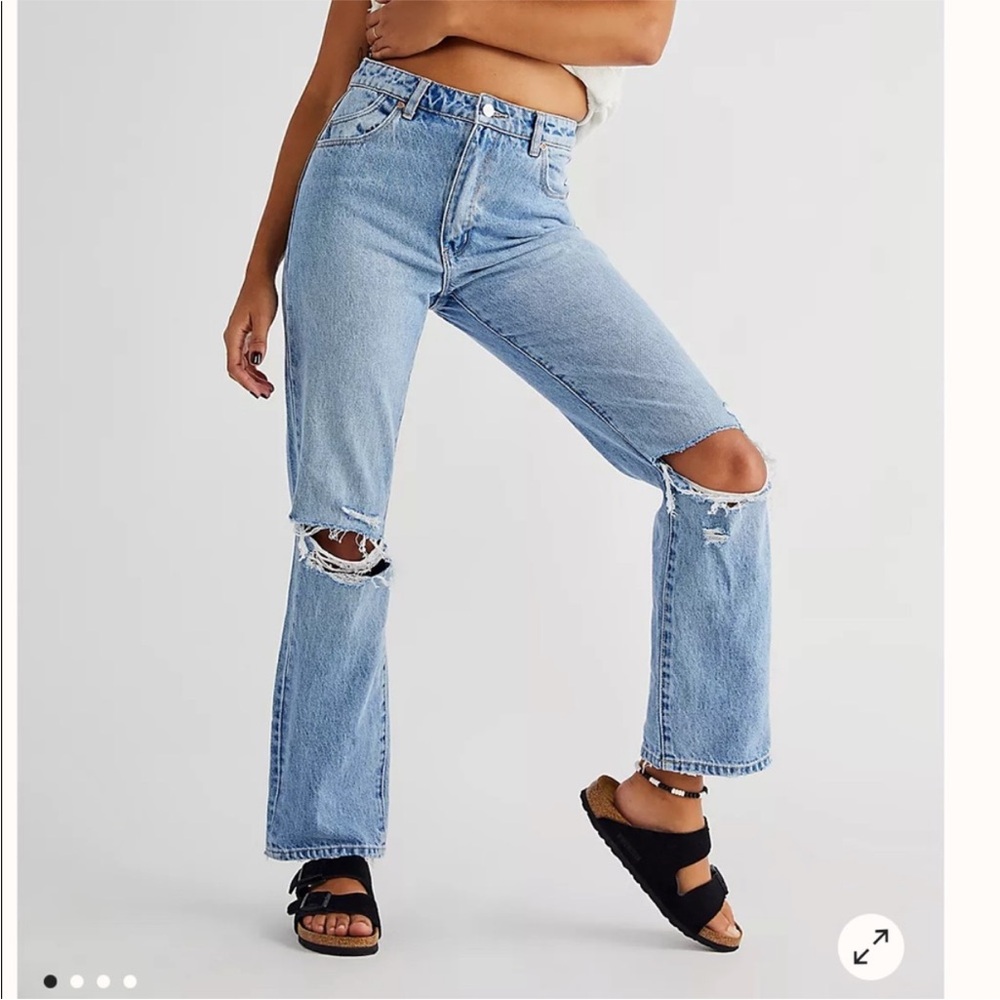 ROLLA'S Light Blue Straight Leg Jeans
